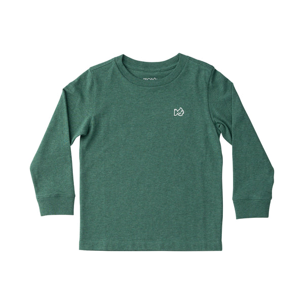 LS Ski Lift Shirt- Smoke Pine Heather
