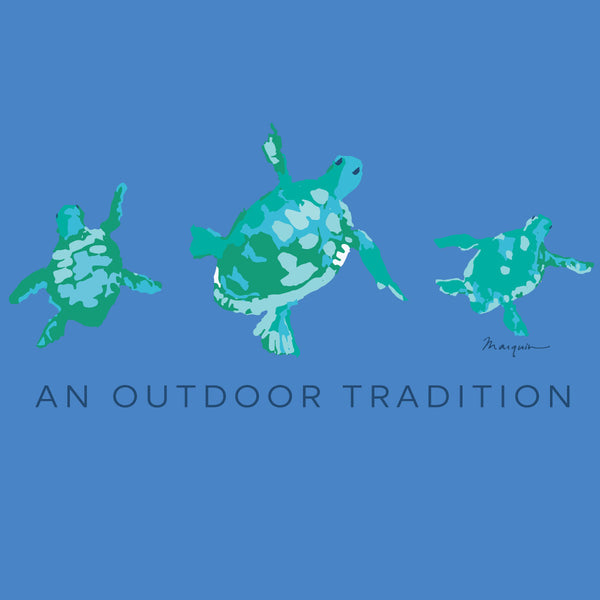 Pro Performance Fishing T-shirt- Marina Blue