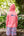 Pro Performance Hoodie T-shirt- Flamingo Pink