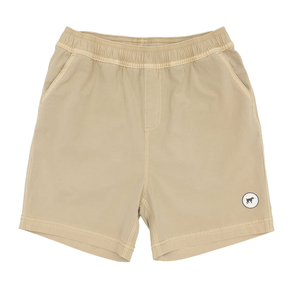 Youth Sun Washed Short- Khaki