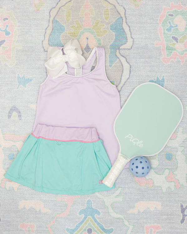 Riley Tank- Petal Purple, Pure Coconut