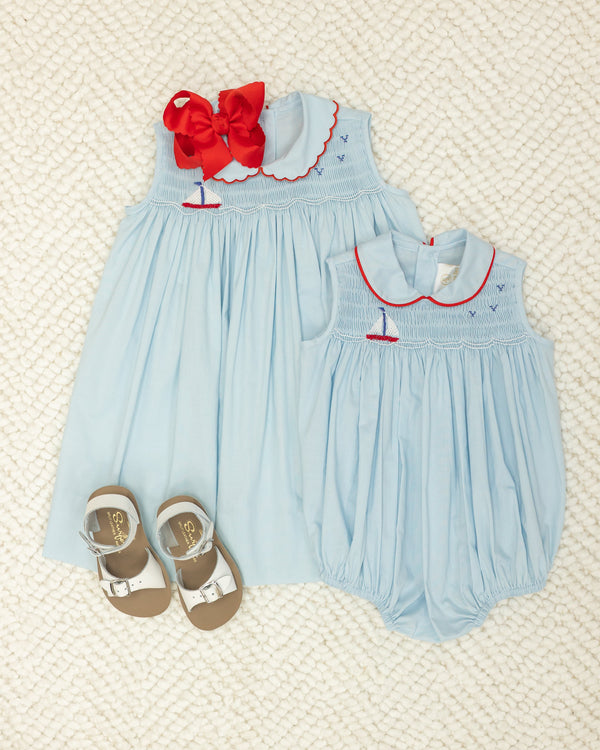 Ella Dress- Sailboat