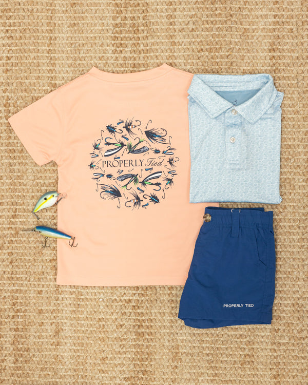 Performance Tee SS Stay Fly- Melon