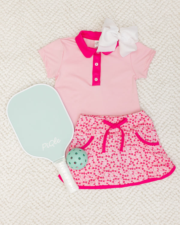 Gabby Shirt- Cotton Candy Pink, Power Pink