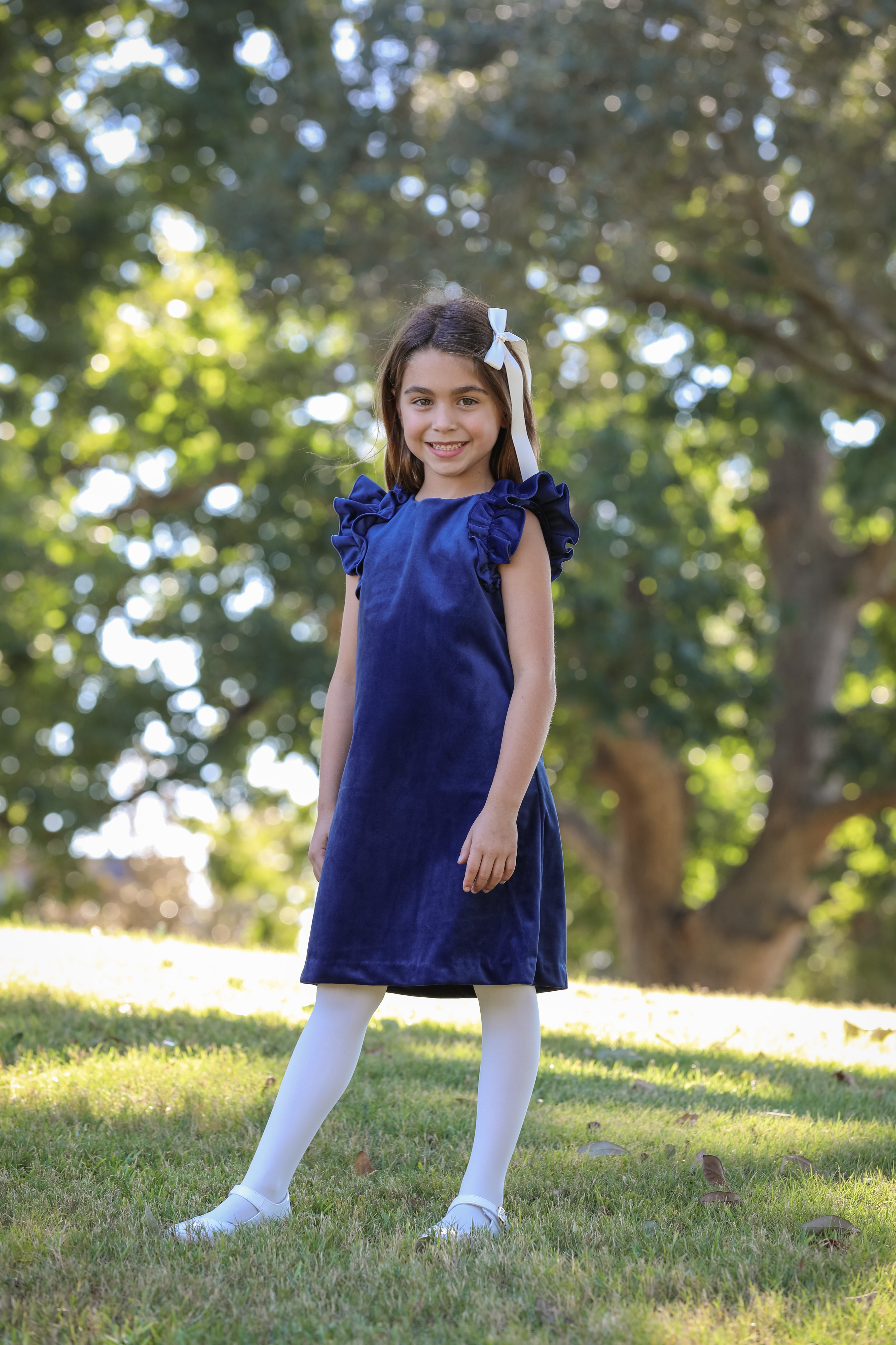 Navy Deluxe Velvet Shift 10 Navy Deluxe Velvet Shift 10