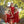 Red Deluxe Velvet Float Dress