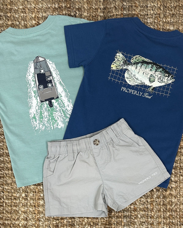 Mallard Short- Light Grey