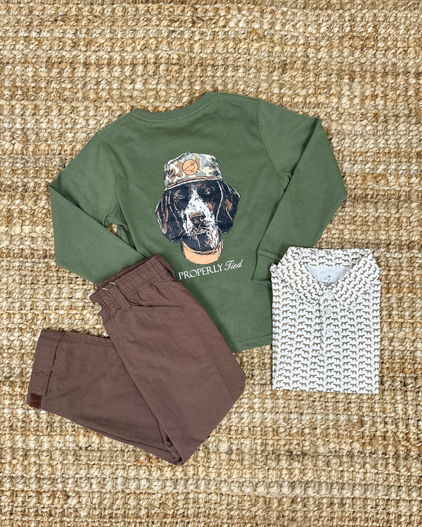Man's Best Friend LS- Olive