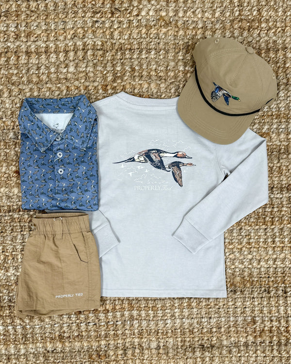 Pintails LS- Ice Grey