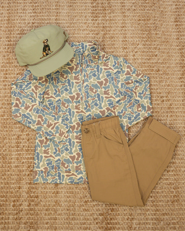 Inlet Pullover- Field Camo