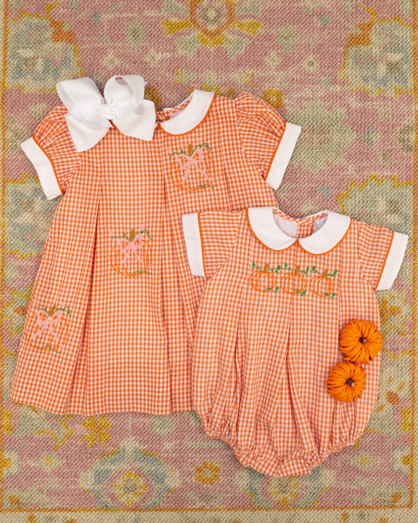 Porter Pumpkin Dress