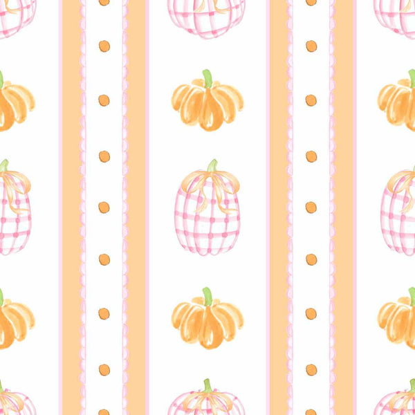 Pumpkin Patch Scalloped Bubble