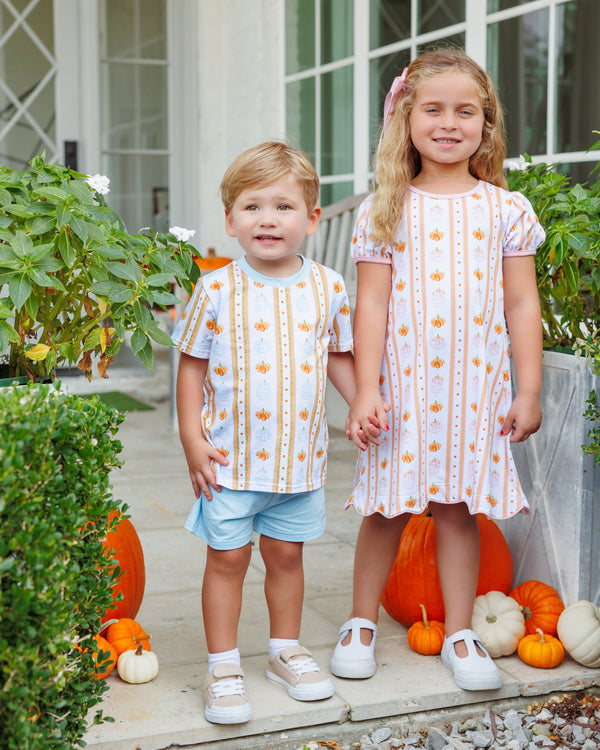 Pumpkin Patch Short Set