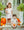 Pumpkin Patch Scalloped Dress