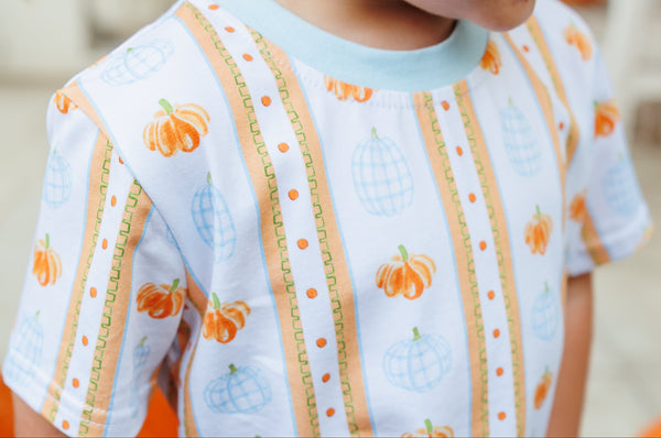Pumpkin Patch Short Set