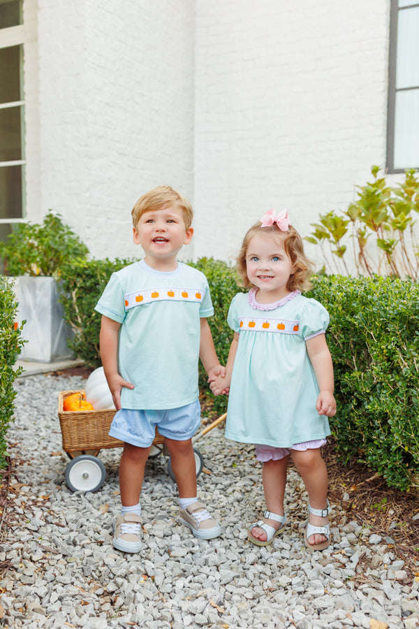Pumpkin Rowe Bloomer Set