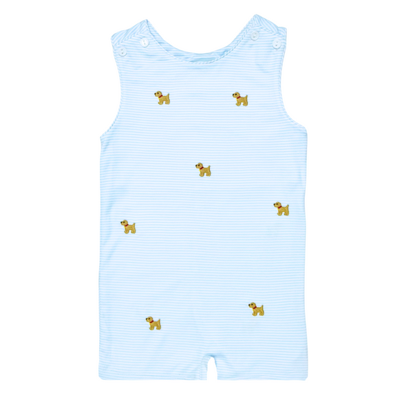 Puppy Knit Asthon Shortall- Lt. Blue Bitty