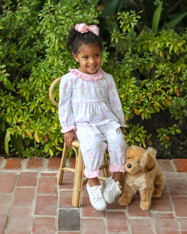 Puppy Pals Ruffle Romper