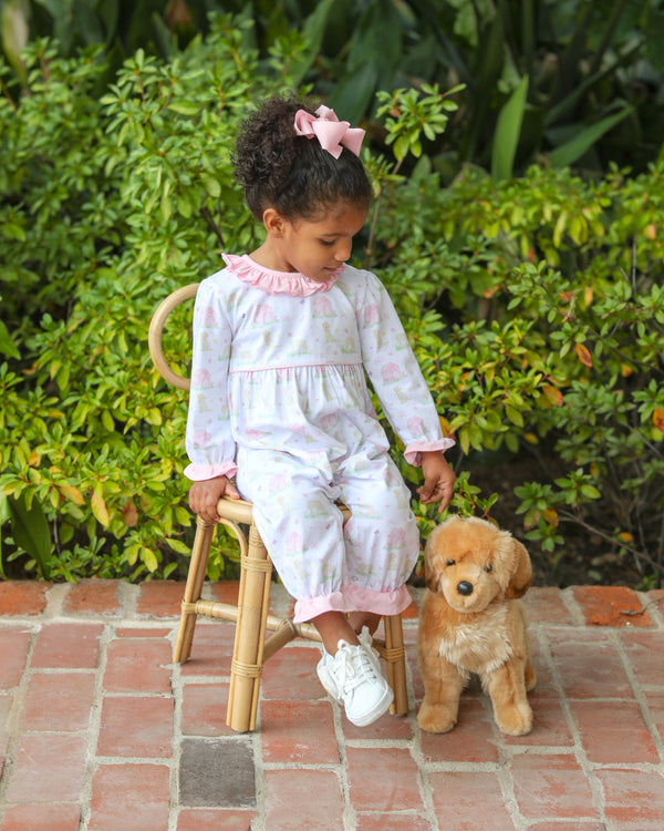 Puppy Pals Ruffle Romper