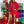 Red Merry Everything Glitter Script Sweater- Women's