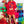 Red Merry Everything Glitter Script Sweater- Women's