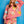 Pink Multi Shell Sweatshirt- (Women's)