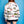White Multi Fish Sweatshirt- (Women's)