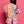 Colorblock Abstract Cotton Tie Top- (Women's)
