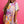 Multi Abstract Cotton Tiger Short Sleeve Dress- (Women's)