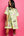 Green Stripe Cotton Duck Dress- (Women's)