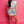 Denim Flower Tile Zipper Romper- (Women's)
