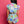 Denim Flower Tile Zipper Romper- (Women's)