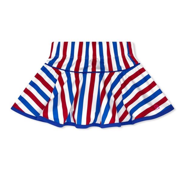 Quinn Skort- Bold, Brave, Blue