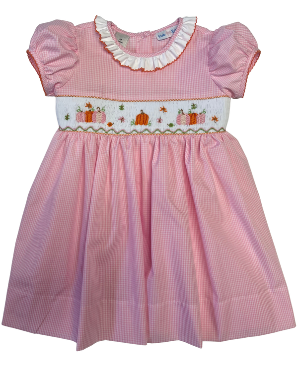 Pumpkin Ruffle Dress