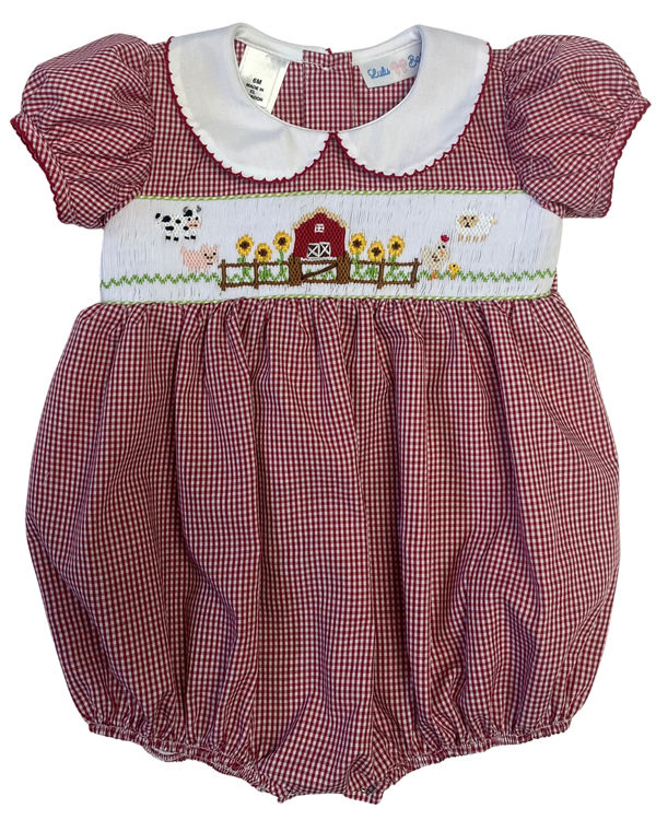 Farm Smocked Bubble