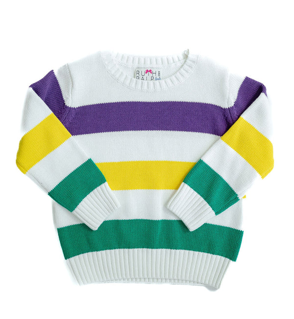 Mardi Gras Sweater