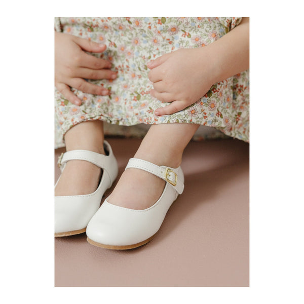 Rebecca Special Occasion Flat- White