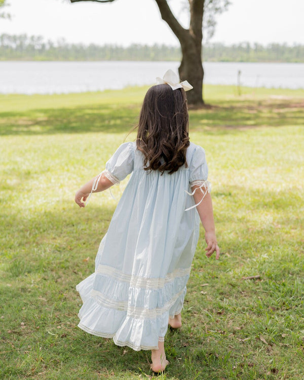 Mary Claire Dress - Blue