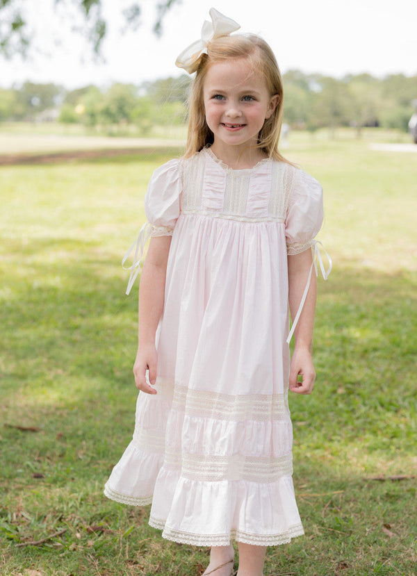 Mary Claire Dress - Pink