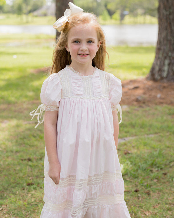 Mary Claire Dress - Pink