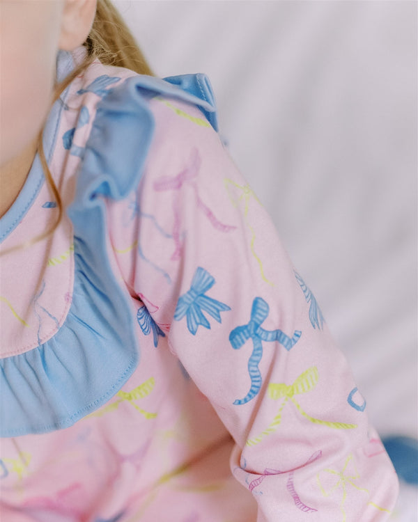Ribbon Party L/S Dress