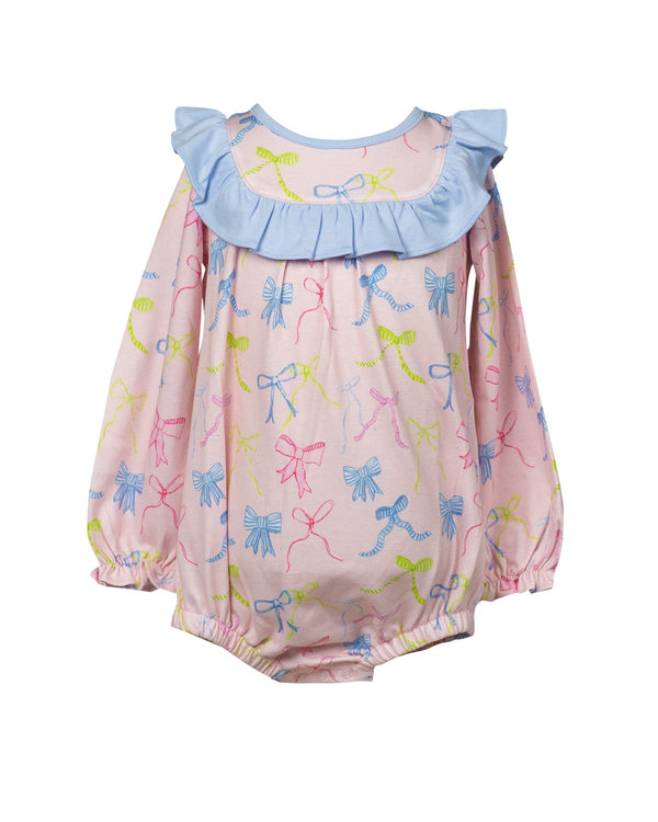 Ribbon Party L/S Girl Bubble