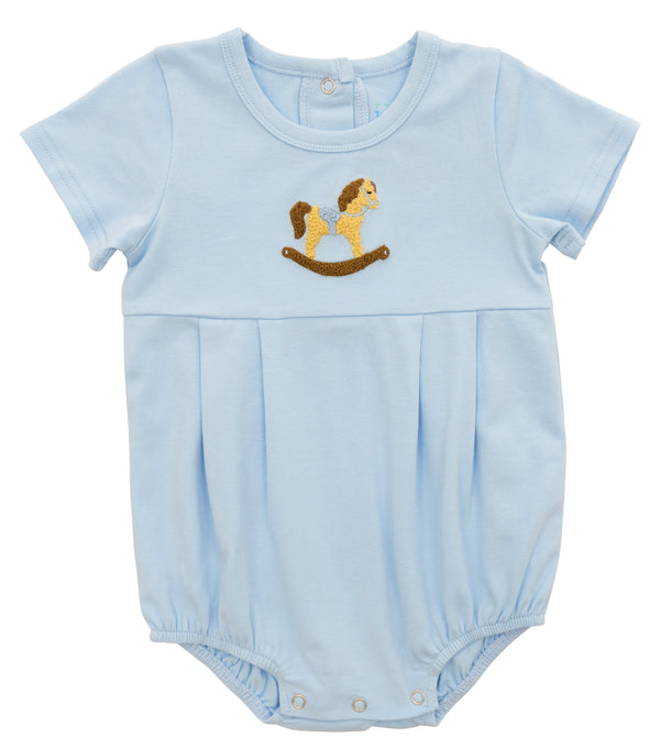 Rocking Horse Bubble- Blue