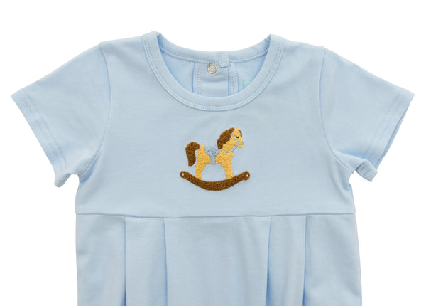 Rocking Horse Bubble- Blue
