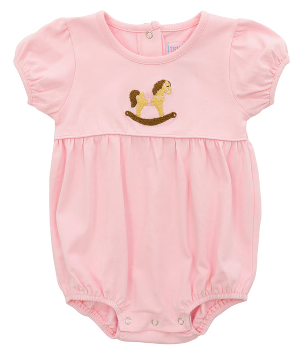 Rocking Horse Bubble- Pink