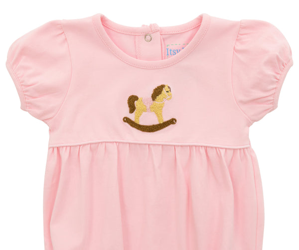 Rocking Horse Bubble- Pink