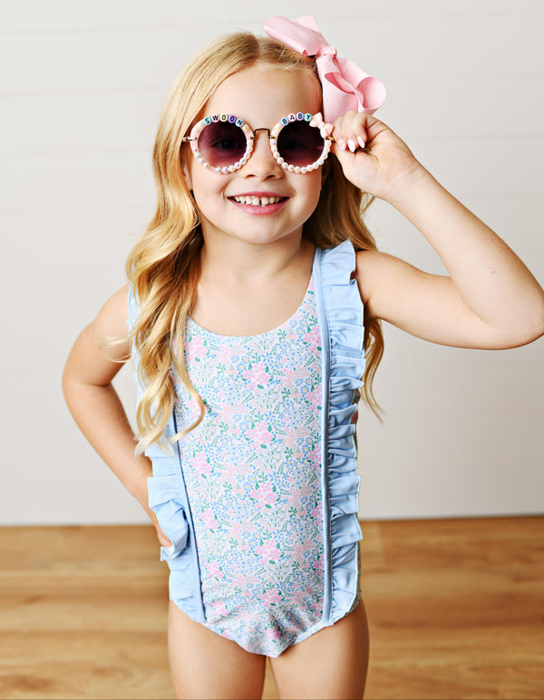 Spring Ditsy Swimsuit
