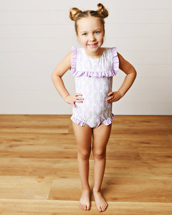 Lavender Garden Swimsuit