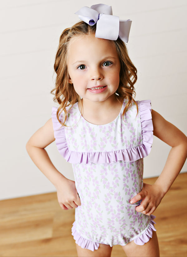 Lavender Garden Swimsuit