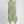 Tiered Floral Dress W/ Ruffle Sleeves- Sage